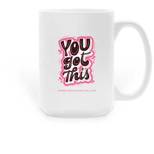 You Got This, a White Large Coffee Mug