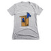 Tree Swallow logo items, a Dark Heather Grey Women's Slim Fit Tee