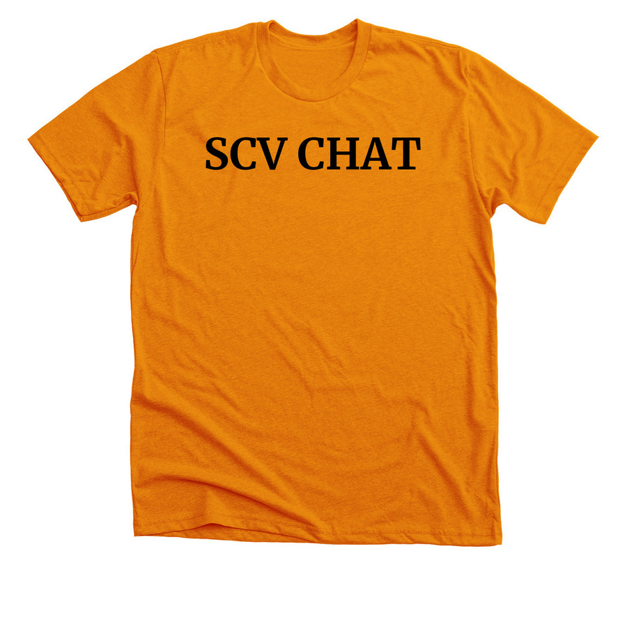 NBF&nbsp;, a Heather Orange Premium Unisex Tee
