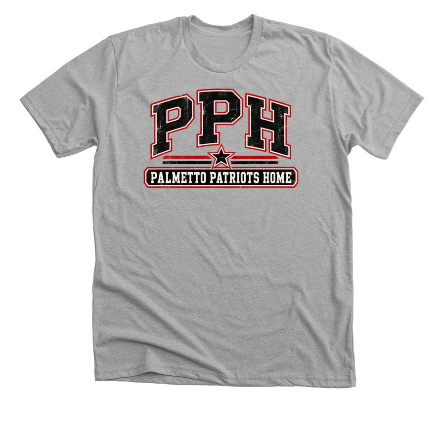 Team PPH, a Athletic Heather Premium Unisex Tee