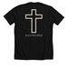 JOSIAH SHOWALTER | ZUGU Records, a Solid Black Blend Premium Unisex Tee (back-view)