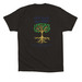 Swopes&nbsp;, a Black Premium Cotton Tee (back-view)