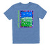 LotFotL Community Farm 2026 Design Runner Up, a Azure Blue Allmade Youth Eco Triblend Tee
