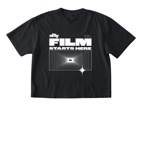 NFFTY 2026 Apparel, a Black Comfort Colors Boxy Tee