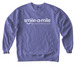 SAM Sweatshirt, a Violet Comfort Colors Crewneck Sweatshirt