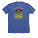 LMHS Matadors 50 Years Strong, a Solid True Royal Premium Unisex Tee (back-view)