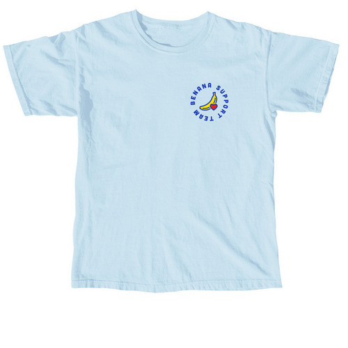 Benana Support Team, a Chambray Comfort Colors Unisex Tee
