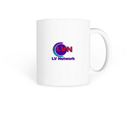 LV Mug, a White Coffee Mug