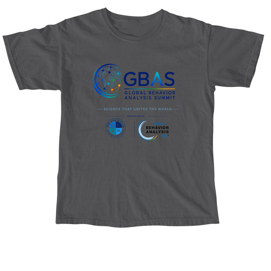 Global Behavior Analysis Summit, a Pepper Comfort Colors Unisex Tee