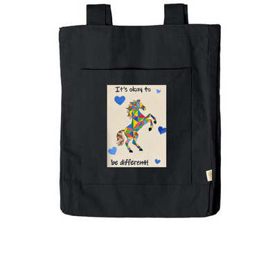 Tayla Tote, a Black Reclaimist Everywhere Tote Bag