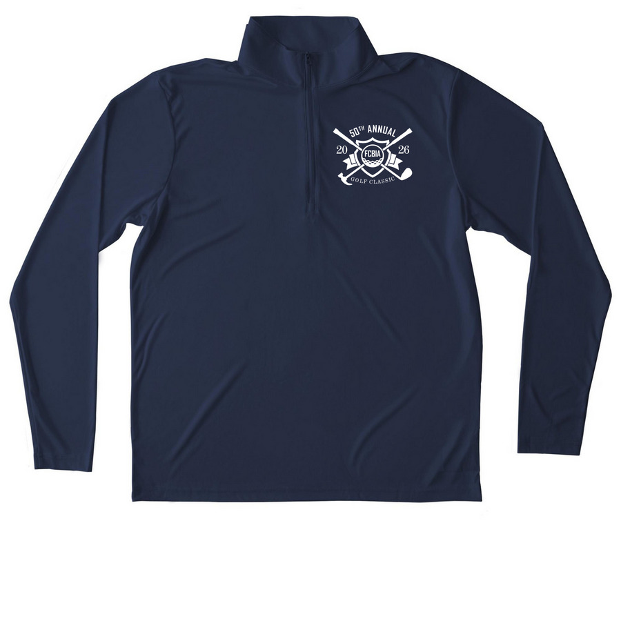 2026 Golf Classic Performance Gear, a True Navy Unisex Performance Quarter Zip Pullover