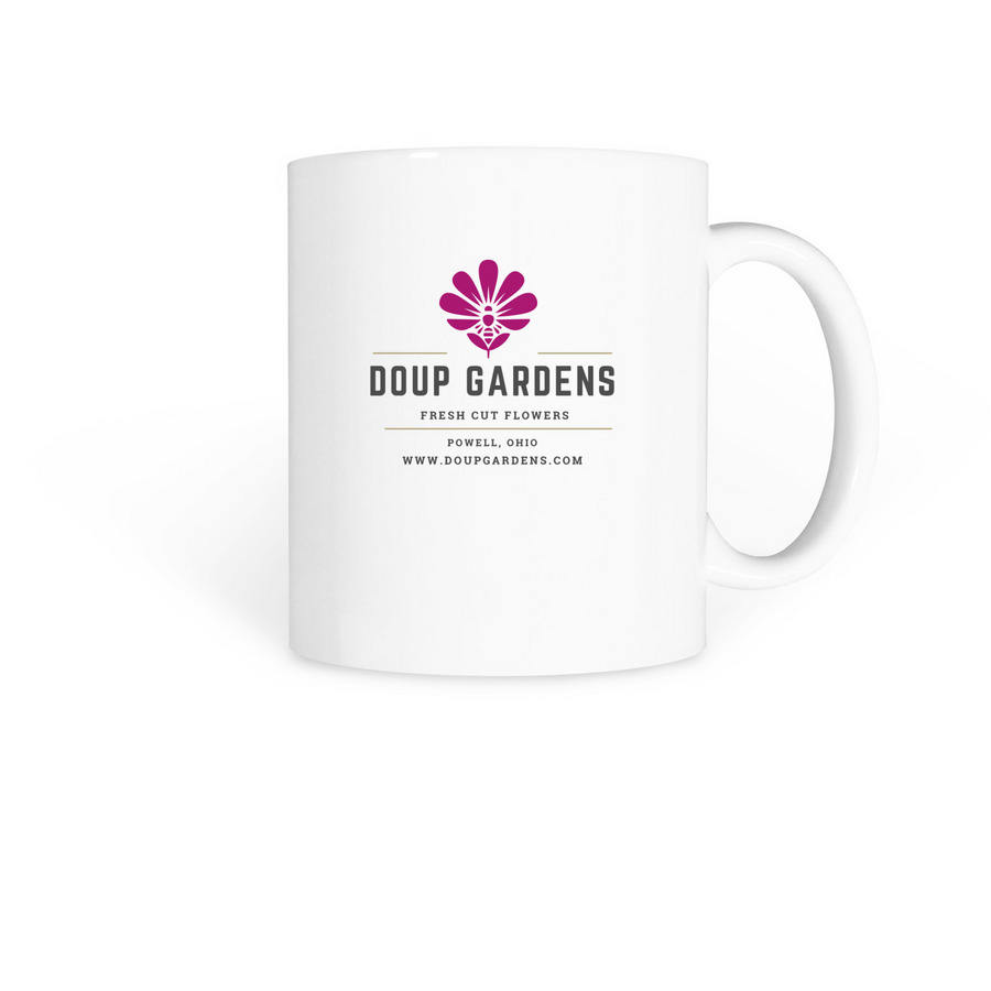 Doup Gardens - Mug, a White Coffee Mug