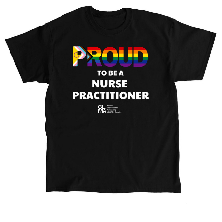 PROUD Series: Nurse Practitioner, a Black Classic Unisex Tee