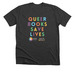 Queer Books Save Lives&nbsp;, a Dark Grey Heather Premium Unisex Tee