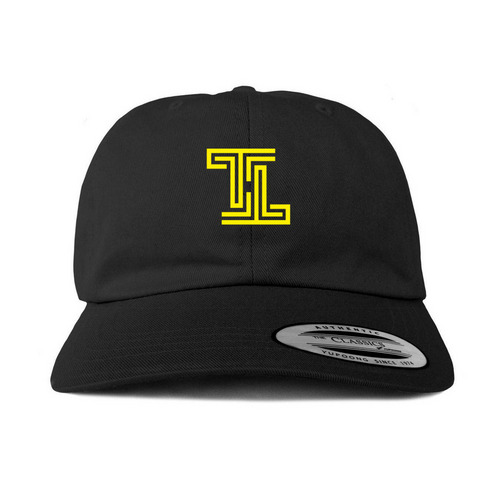 Black Baseball Cap, a Black Printed Classic Baseball Cap