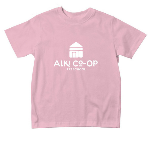 Alki Co-op&nbsp;Toddler&nbsp;Colorful Tee, a Pink Toddler Tee