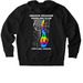 Rainbow Willamette ZipUps/Shirts (Cotton), a Black Stanley/Stella Unisex Cultivator 2.0 Zip Up Pullover Hoodie (back-view)