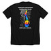 Rainbow Willamette ZipUps/Shirts (Cotton), a Solid Black Blend Premium Unisex Tee (back-view)