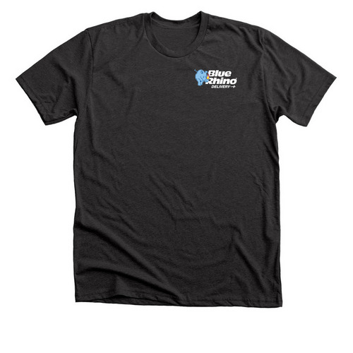 Blue Rhino Delivery+ Tops, a Dark Grey Heather Premium Unisex Tee