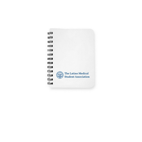Classic LMSA Notebook, a White Spiral Notebook