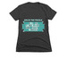 Solve The Puzzle, a Charcoal Women's Slim Fit Tee