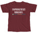 IMMC "Unapologetically Indigenous" Design, a Brick Comfort Colors Unisex Tee