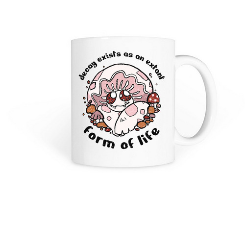Capmon Decay-Mug, a White Coffee Mug