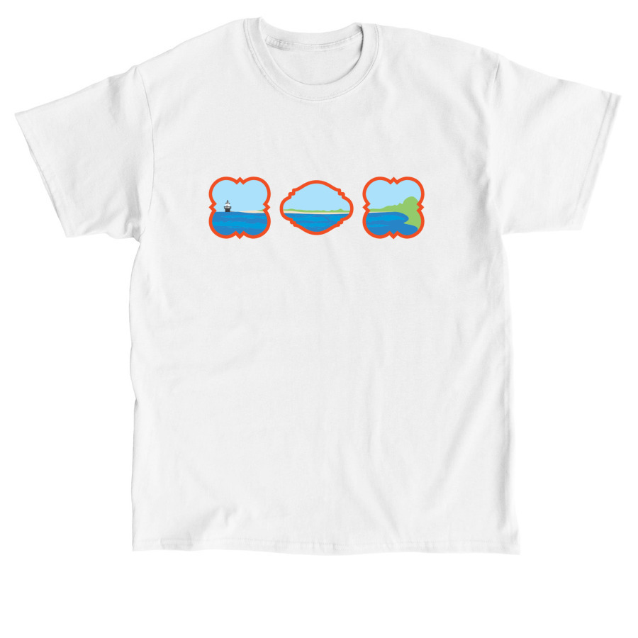 The Boathouse is BACK!&nbsp; (color logo)&nbsp;, a White Classic Unisex Tee
