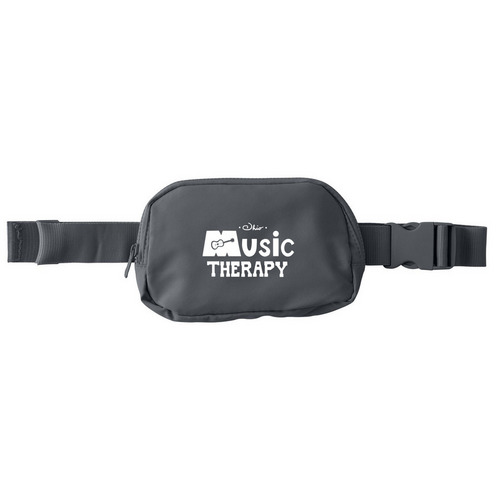 Ohio Music Therapy Fanny Pack, a Storm Grey Matte Hip Pack