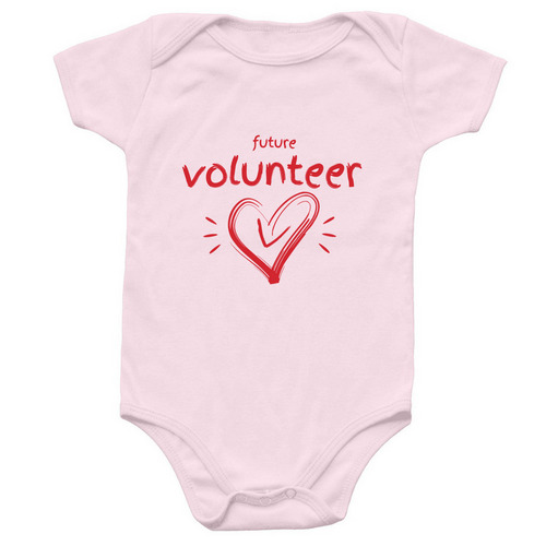Future Volunteer!, a Ballerina Infant Onesie