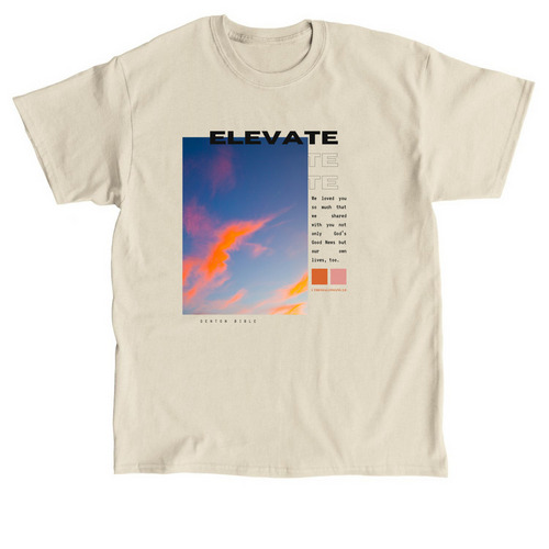 Elevate Band T-shirt&nbsp;, a Sand Classic Unisex Tee