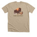 Bison & Boomer Tee/Crewneck/Hoodie, a Heather Tan Premium Unisex Tee