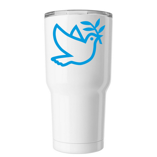 Tumbler, a White Insulated Tumbler