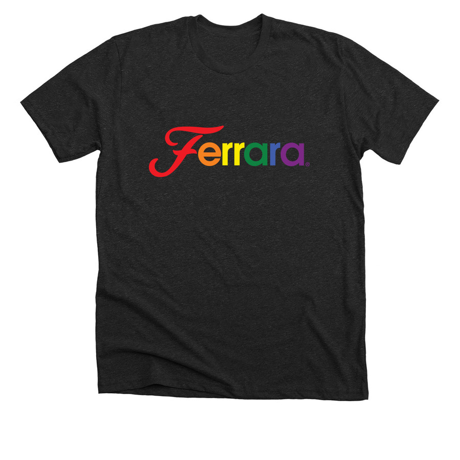 Ferrara Equal Love Apparel, a Dark Grey Heather Premium Unisex Tee