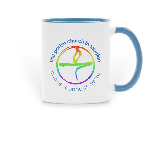 FPC Mug, a Light Blue Two-Tone Ceramic Mug