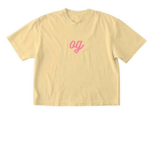 be kind to your mind, a Butter Comfort Colors Boxy Tee