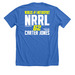 S11 Carter Jones Shirt, a Heather True Royal Premium Unisex Tee (back-view)