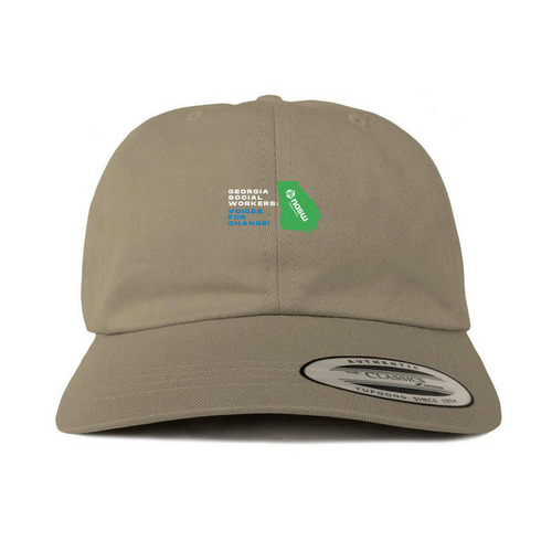 NASW-GA Official Hat, a Khaki Printed Classic Baseball Cap