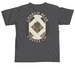 Charlie Bear OG, a Pepper Comfort Colors Unisex Tee (back-view)