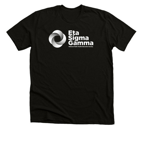 Eta Sigma Gamma Apparel, a Black Heather Premium Unisex Tee
