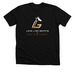 Griffin?s Impact, a Solid Black Blend Premium Unisex Tee