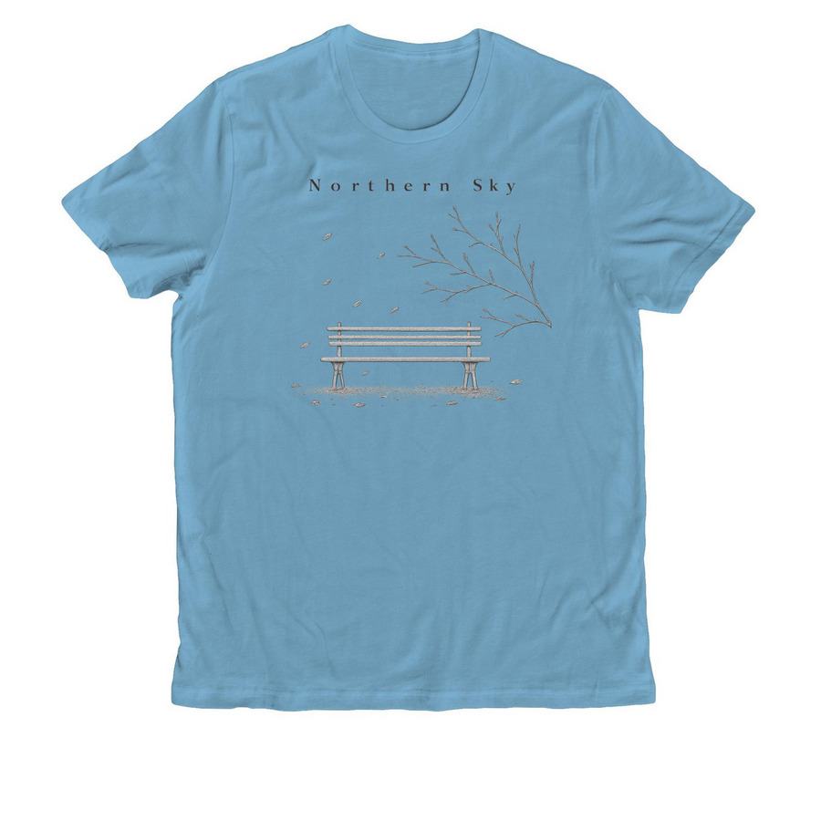 Northern Sky, a Arctic Blue Allmade Organic Cotton Unisex Tee