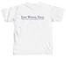 Fort Worth Mikey Tee, a White Comfort Colors Unisex Tee (back-view)