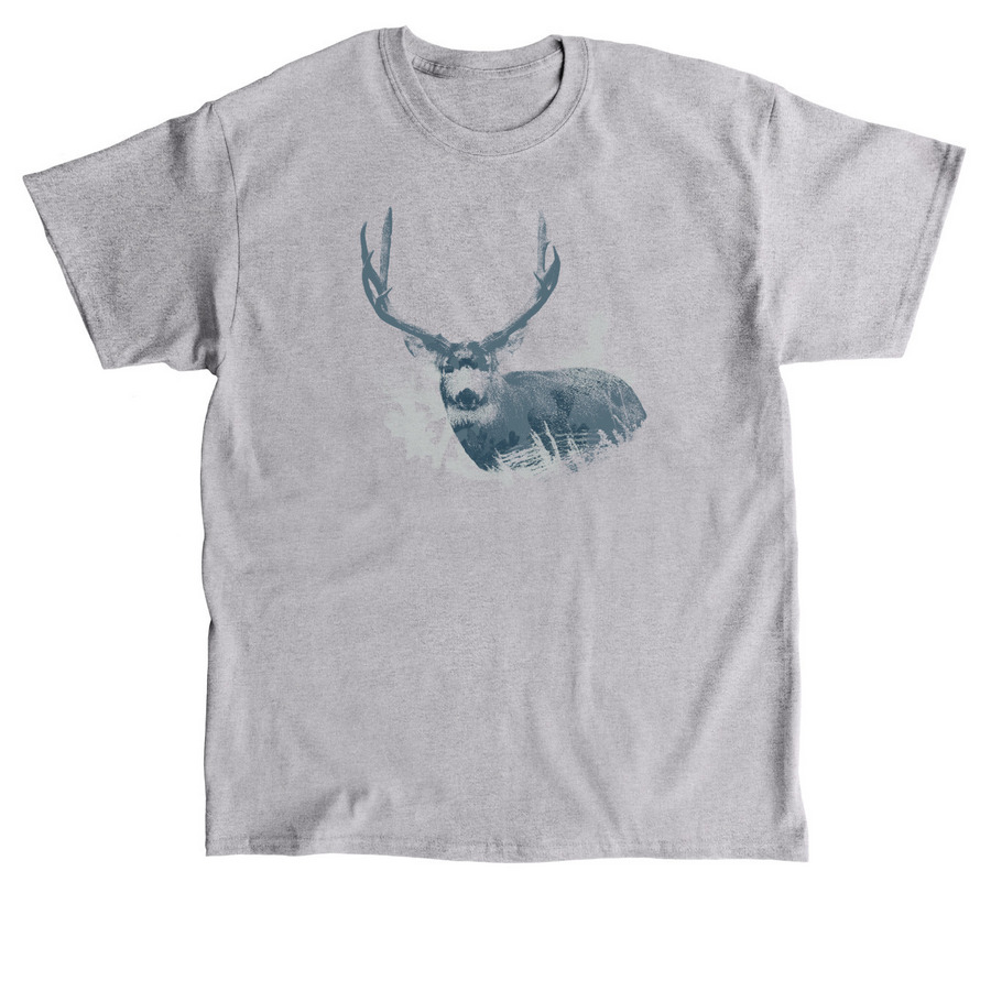 Migrating Mule Deer, a Sport Grey Classic Unisex Tee