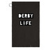 Derby Life Towel, a Black Golf Towel