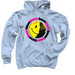 Save the Rave, a Light Blue Pullover Hoodie