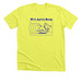 Large Blue Logo - Short/Long T-Shirts, a Neon Yellow Premium Unisex Tee
