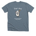Shep's Herd, a Heather Blue Storm Premium Unisex Tee