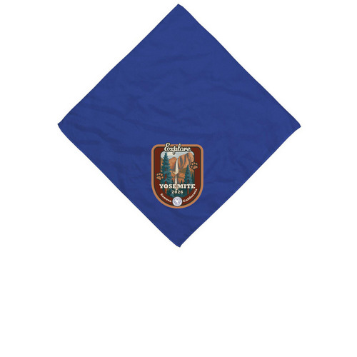 Explore Yosemite 2026 - Yosemite Kennel Club!, a Royal Cotton Bandana