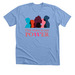 BCEDC Our Voice is Our Power, a Heather Carolina Blue Premium Unisex Tee